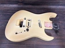 Años 90 Charvel por Jackson SH Stratocaster Tipo Dinky Body Blanco con Placa MIJ