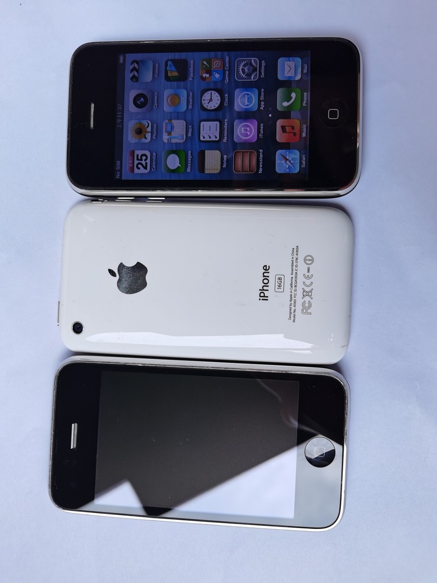 Apple iPhone 3G 3GS 8 / 6 / 32GB Black White Unlocked Used phone