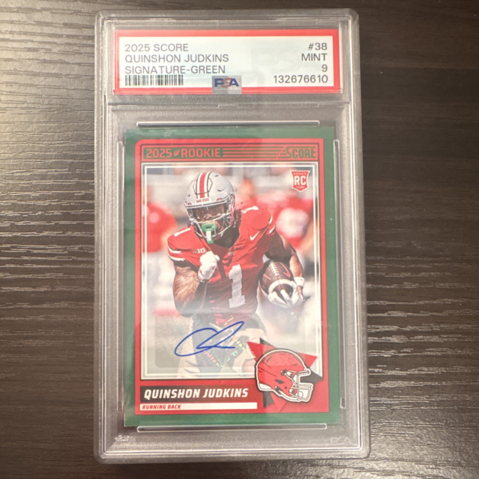 Quinshon Judkins Panini Score #38 Rookie