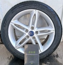 FORD FOCUS ALLOY WHEEL 17" COMPLETE WITH TYRE X1 SINGLE SPARE MK4 TITANIUM 