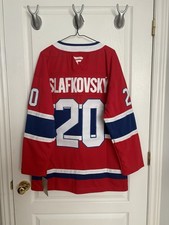 New Juraj Slafkovsky Montreal Canadiens Jersey Size M (50)