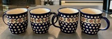Handmade BOLESLAWIEC Polish POTTERY Mug SET F...