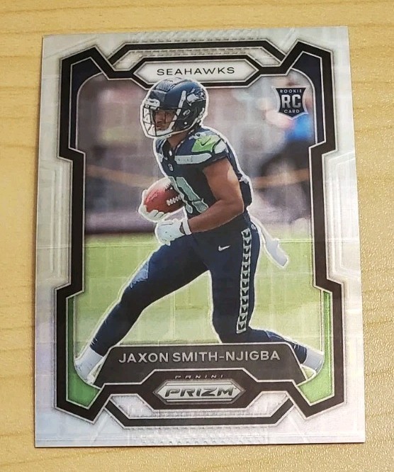 2023 Panini Prizm - Rookies Jaxon Smith-Njigba #390 Pandora Prizm /400 (RC)