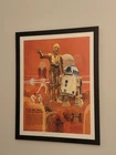 Star Wars Vintage Poster, R2D2 and C3PO (circa 1977) RARE, 2 of 4 Coca Cola