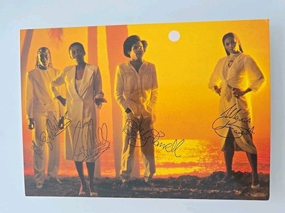 Boney M. Original Print Signed Autograph Card Autograph
