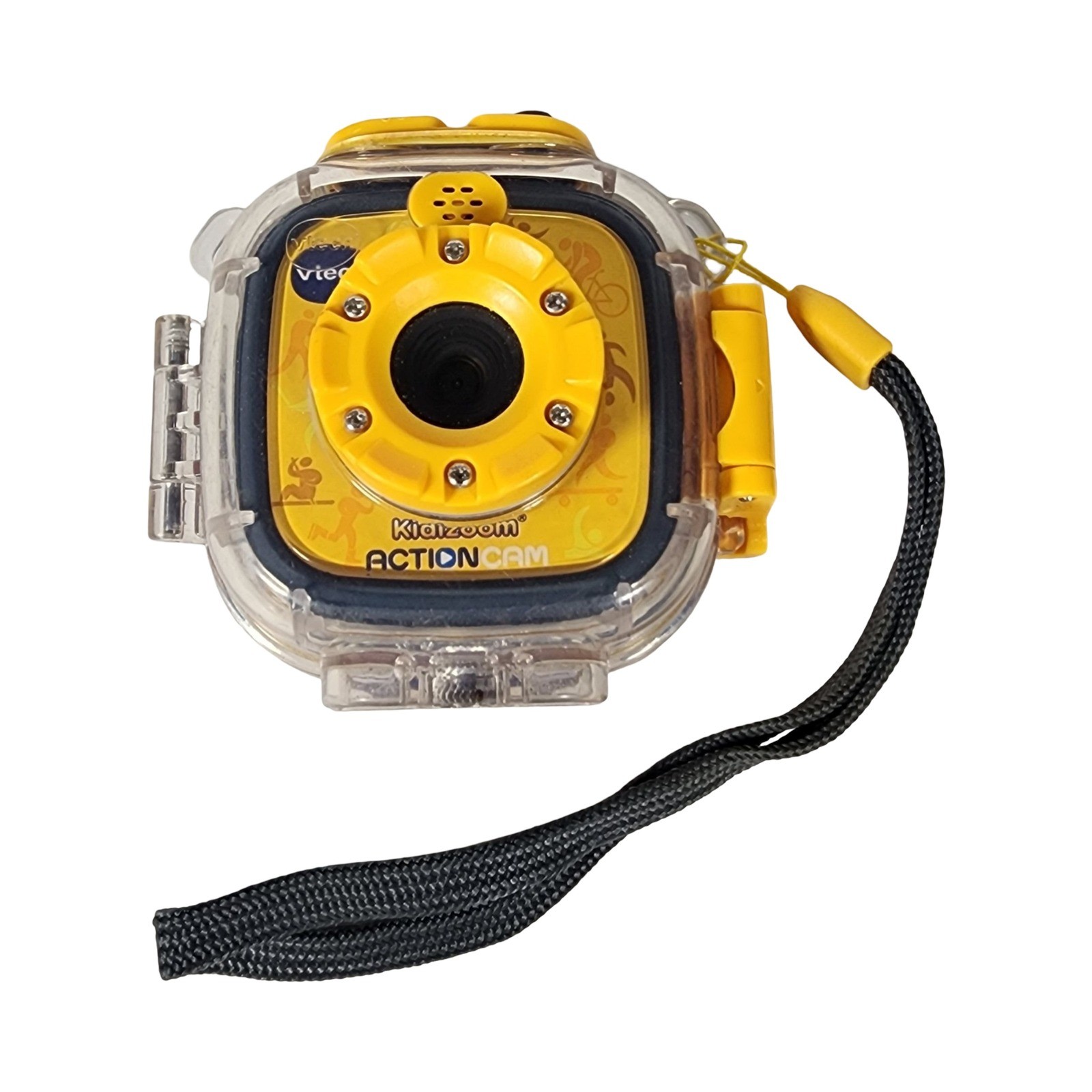 VTech Kidizoom Action Cam Yellow Waterproof Digital Video Ca