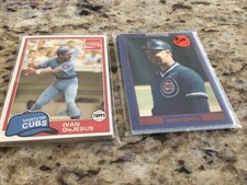 1981 Topps. Baseball Coca Cola Chicago Cubs Team Set+ 1990 Cubs Team Set 