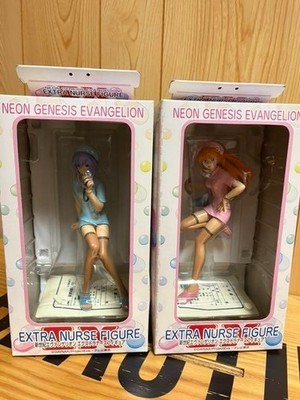 新世紀エヴァンゲリオン EXTRA NURSE FIGURE 2体セット SEGA Neon Genesis Evangelion Extra Nurse Figure Asuka & Rei