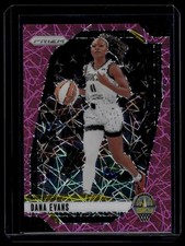 2024 Panini Prizm WNBA #72 Dana Evans Pink Velocity Prizms #/79