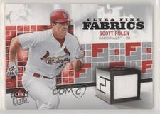 2006 Fleer Ultra Fine Fabrics Scott Rolen #FM-SR HOF 04br