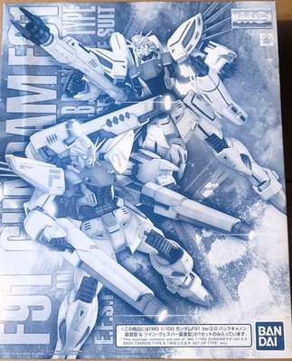 P-Bandai MG 1/100 GUNDAM F91 ver 2.0 BACK CANON TYPE & TWIN V.S.B.R. SET UP TYPE