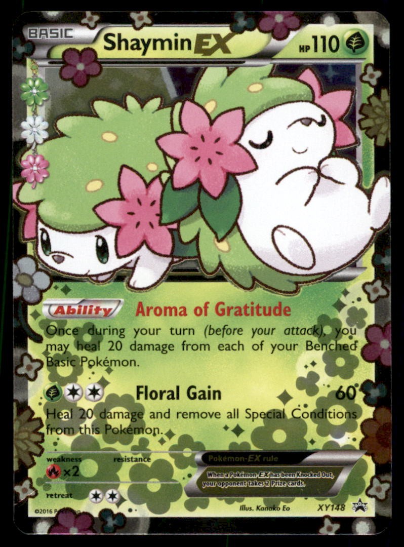 Shaymin EX XY148 Holo XY Promo Pokemon Card