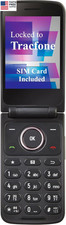 , TCL FLIP 3, SIM Card Included Flip Phone Locked To