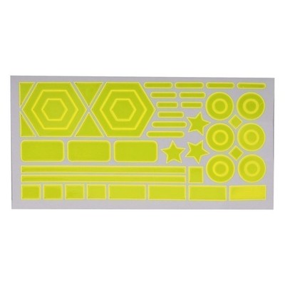 SUNLITE Reflective Stick On Shapes, Yellow