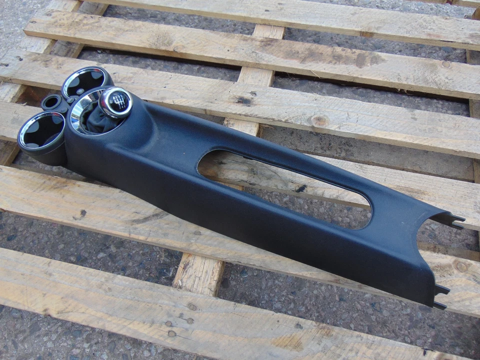 Mini R56 Dashboard trim set 06-14 17 piece interior brushed aluminium chrome - Image 2 of 4