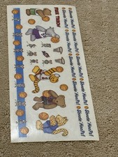 10 New Rare Vintage Shootin' Hoops Basketball Bear s Tumblebeasts Sticker Sheets