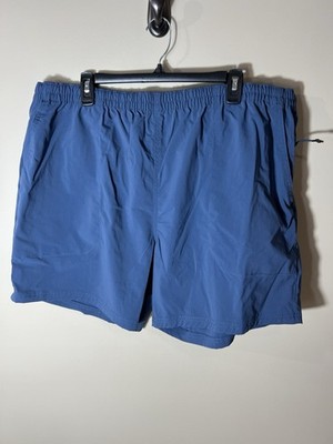 NEW Lake and Trail Shorts Size XXL Nylon Pull On Outdoor Quick Dry Shorts Blue