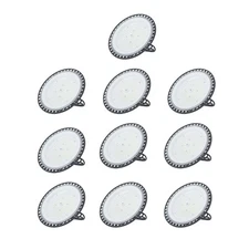10 Pcs 150W UFO LED High Bay Light Commercial Warehouse Factory Lighting Fixture