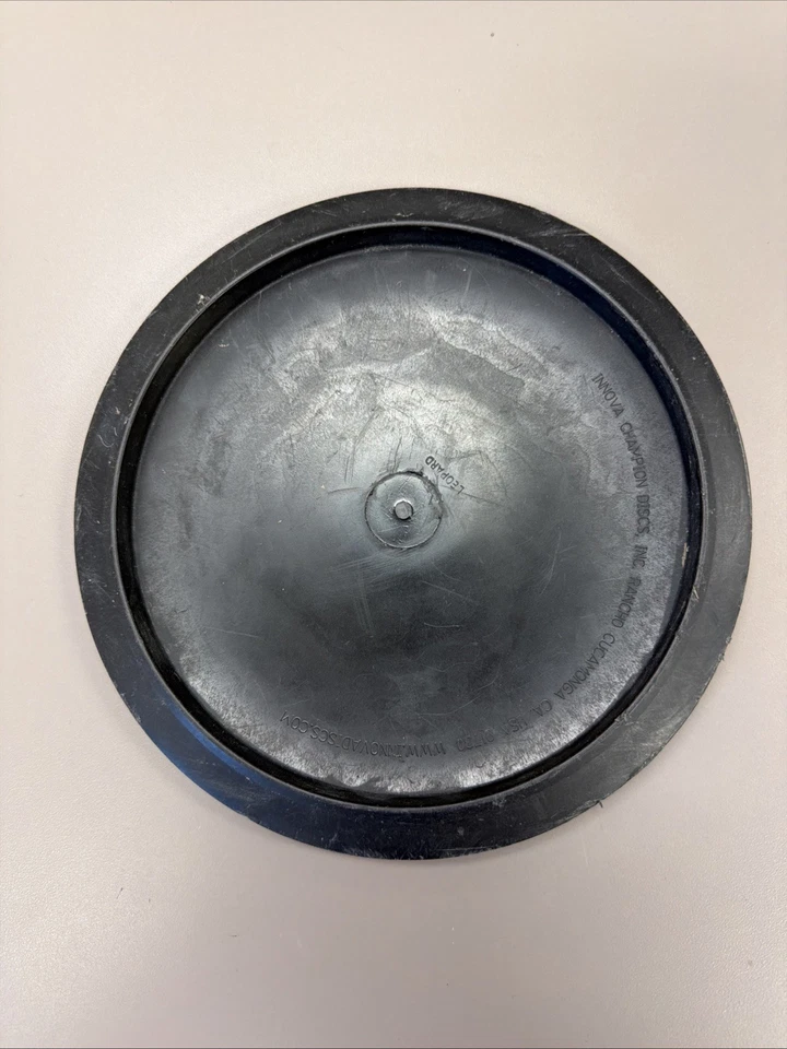 Disco de golf Disco de golf Innova Leopard Fairway Driver 146 g negro usado Foto 4 de 4