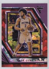 2022-23 Panini Flux Red Cracked Ice Prizm Cade Cunningham #93 03rx