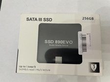 890EVO SATA III 256gb SSD  2.5 inch form fact...