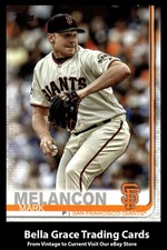 2019 Topps Mark Melancon #360 San Francisco Giants 582 Montgomery MLB Baseball 