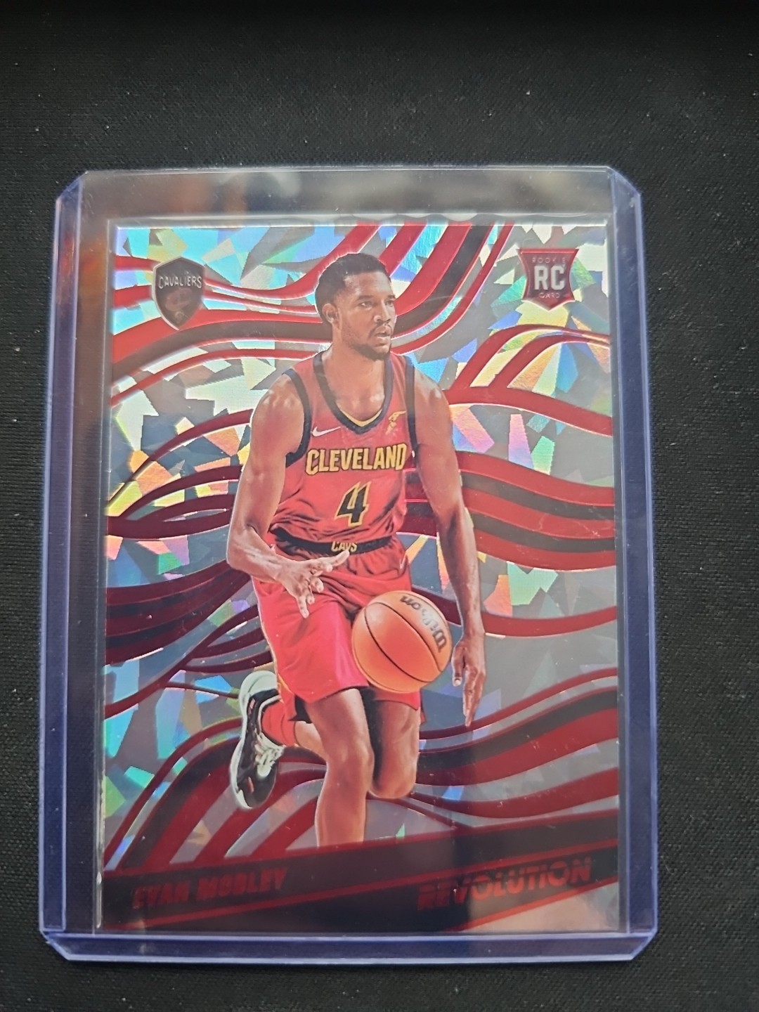 2021-22 Panini Revolution Evan Mobley RC Chinese New Year Rookie #143 Cavaliers