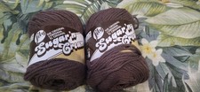 Lot Of 2 Skeins 2.5 Oz Sugar N Cream Warm Brown