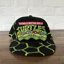 TMNT Teenage Mutant Ninja Turtles Snapback Hat Embroidered Nickelodeon OSFM