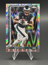 2025 Topps Chrome #243 AJ Brown Raywave Refractor