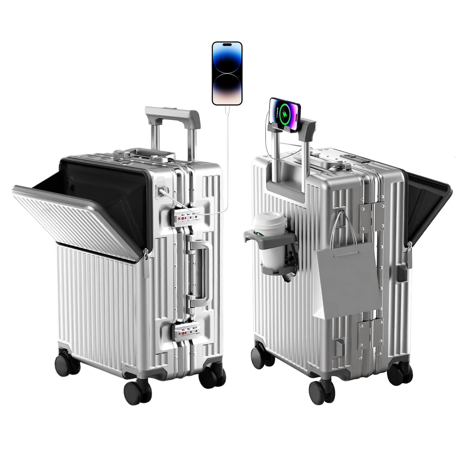 Hard Shell Luggage 26 Inch Travel Luggage, Carry-On Luggage 
