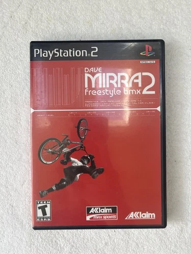 PlayStation 2 PS2 Dave Mirra 2 Freestyle Bmx Game Complete TESTED WORKING CIB