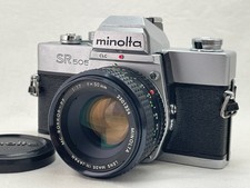 Read Exc 5 MINOLTA SR505 35mm SLR Film Camera / MC W.Rokkor-PF 50mm f1.7 543