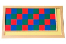 Checker Board - MONTESSORI MATH MATERIALS