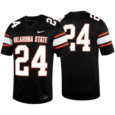 Nike Oklahoma State Cowboys Untouchable Football Jersey - #24 - Black