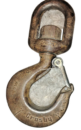 Crosby Swivel Hoist Hook 5 Ton ,