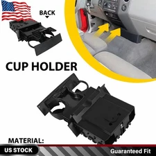 Dashboard Cup Holder For 2004-2008 F-ord F150 in-Dash Cup Holder Insert Black
