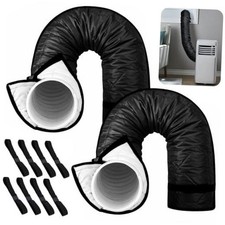 Tlswshsy Juego de 2 fundas acolchadas para manguera de aire acondicionado,