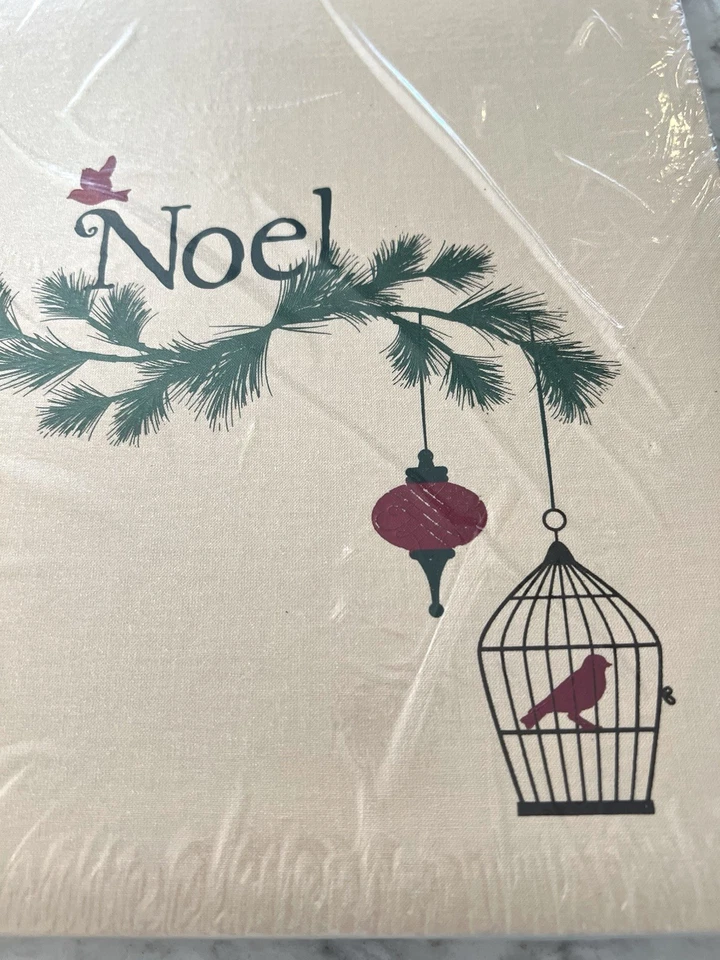 Creative Memories 12" x 12" Noel Album Christmas Scrapbook Tan Birds & Pine - Image 2 of 4