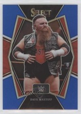 2022 Panini Select WWE Premier Level Blue Prizm /199 Dave Mastiff #151 5i3