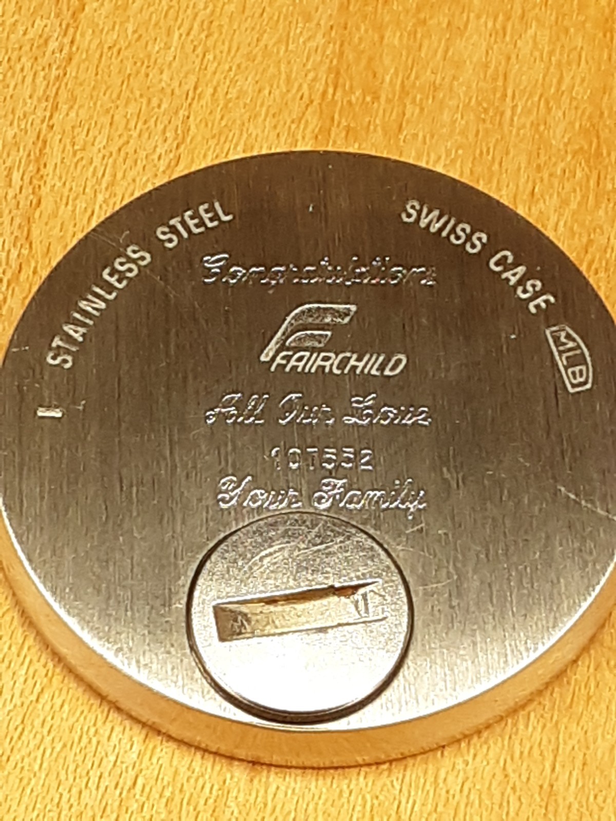 fairchiled quartz watch case - image 3