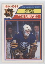 1985-86 O-Pee-Chee League Leaders Tom Barrasso #263 HOF m5x