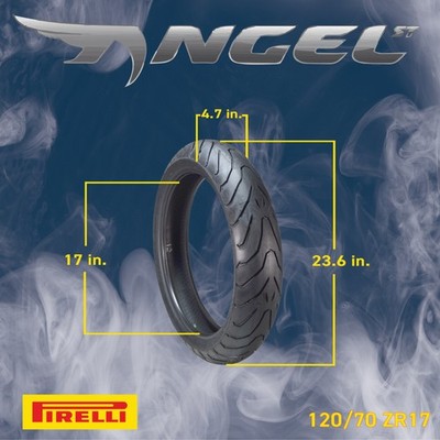 Pirelli Angel ST 120/70ZR17 (58W) Front & 160/60ZR17 (69W) Rear