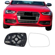 Passenger Side Mirror Glass for Audi A4 / A4 Quattro S-Class Passenger side