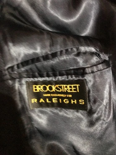 Black Wool Mens Overcoat Brookstreet/Raleighs image 4
