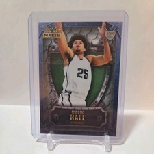 2022-23 Wild Card Matte Cobalt Frame 55/75 Malik Hall Michigan State Spartans