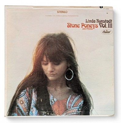 Linda Ronstadt Vinyl Album 1968 Stoney Poneys Friends Vol 3 Capitol ST 2863