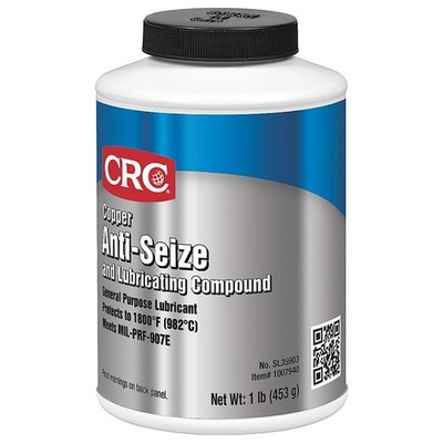 Crc Anti-Seize,16 oz,Copper,Brush Top Bottle SL35903 Crc SL35903 072213359039
