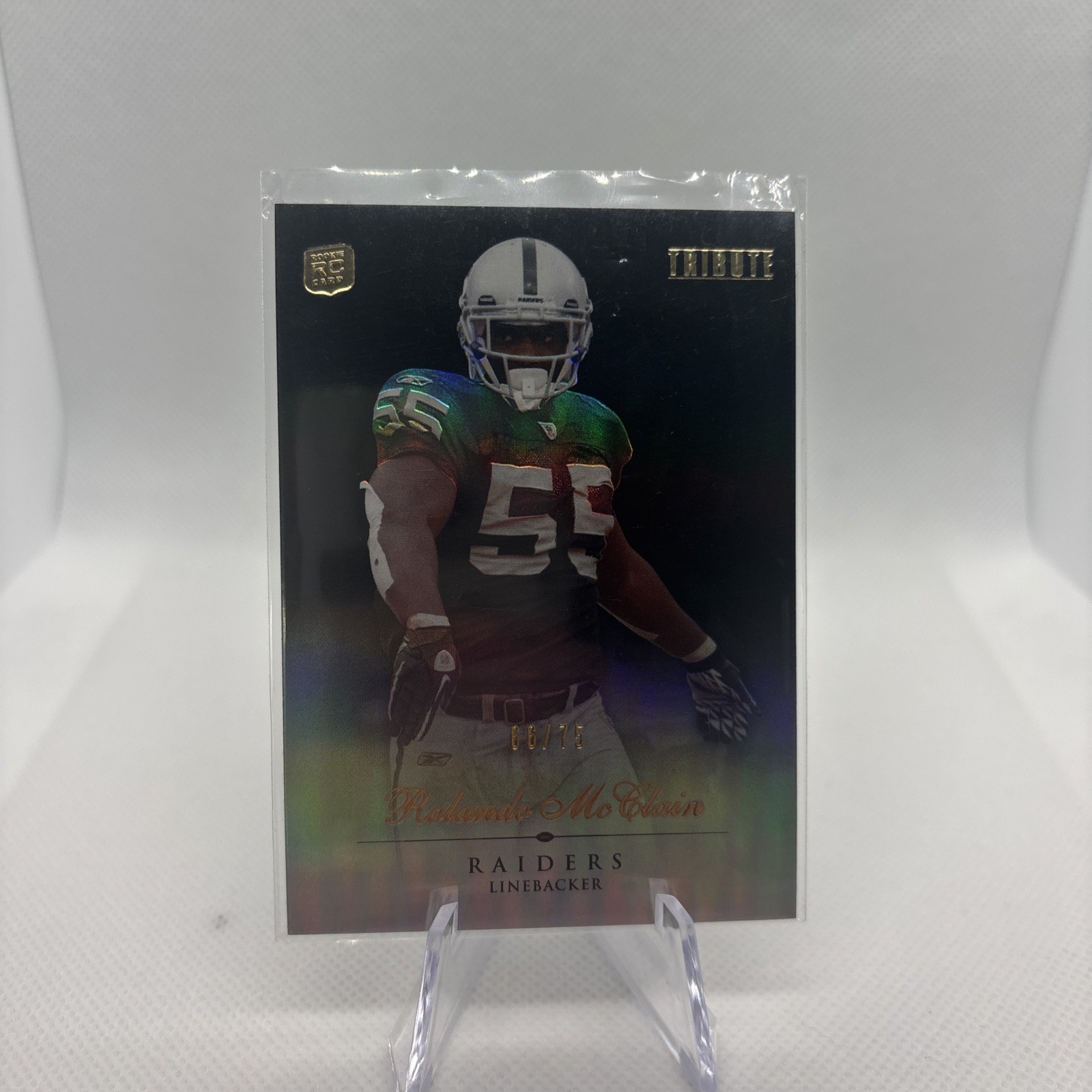 Rolando McClain Topps Tribute #55 Black