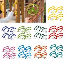 8Pcs Climbing Handles Grips Kids Outdoor Playground Accessories Playground
